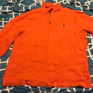 Used Polo by Ralph Lauren sweater. Orange size Large